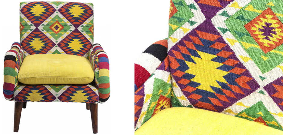 Кресло Ethnotica Kelim Chair
