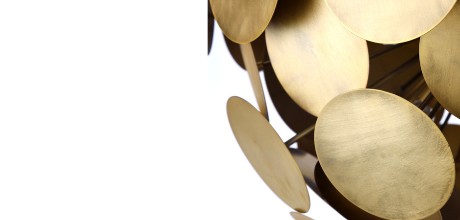 Люстра Metal Disc Chandelier