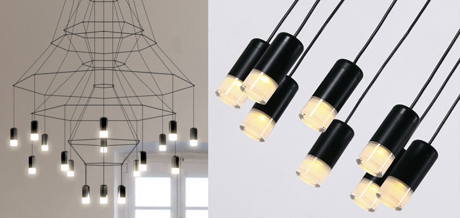 Подвесной светильник Vibia Wireflow 0315