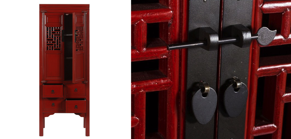Шкаф Chinese Prison Red