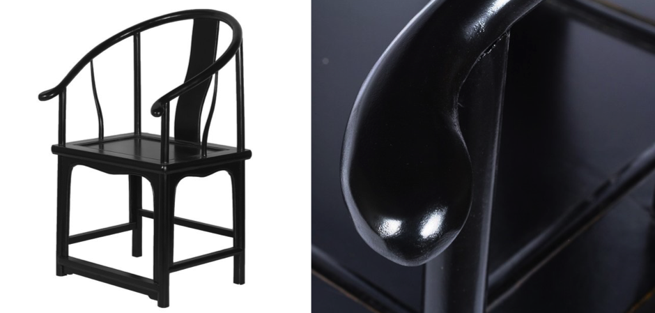 Кресло Chinese Armchair Black
