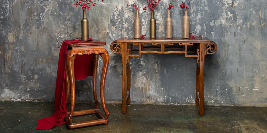 Приставной столик Chinese Side Table Figure
