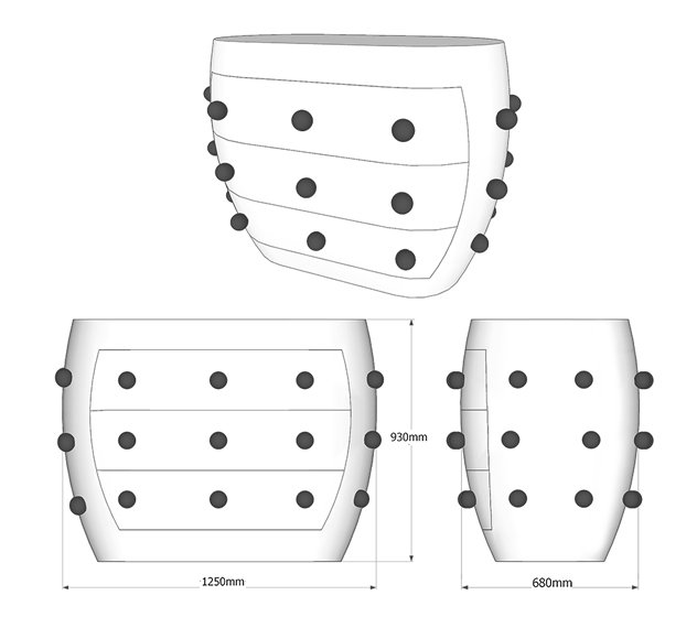 Комод Kelly Wearstler POD Commode
