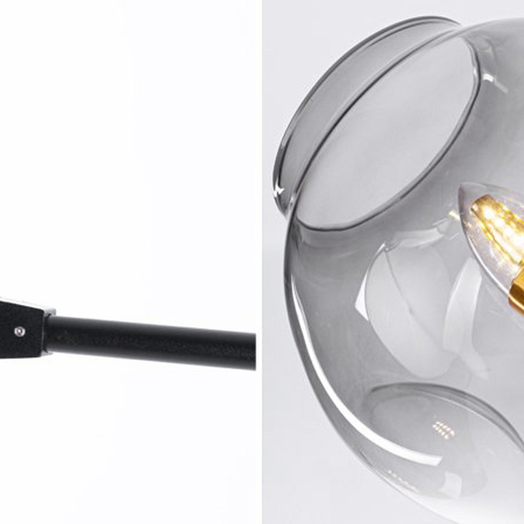 Торшер Сrumpled Glass Bubble