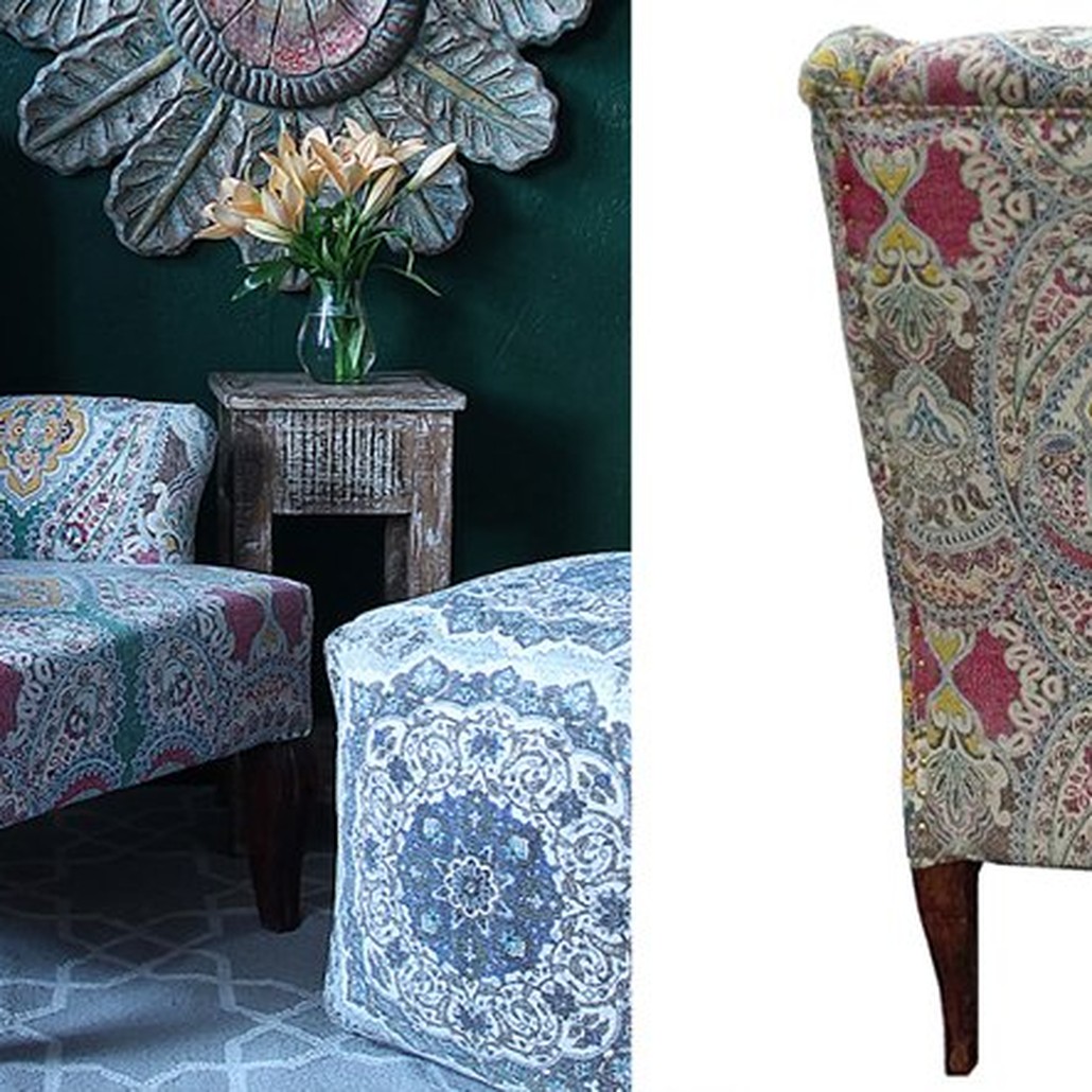 Кресло с орнаментом Paisley Chair
