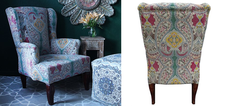 Кресло с орнаментом Paisley Chair