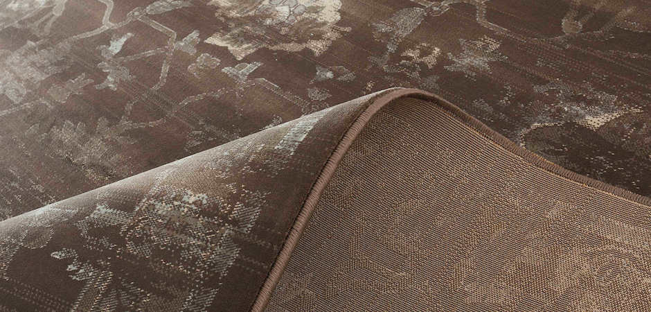 Ковёр из вискозы Indian pattern Choco