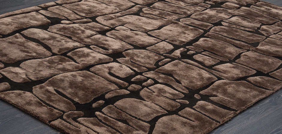 Ковёр из шерсти California Sahara Dark