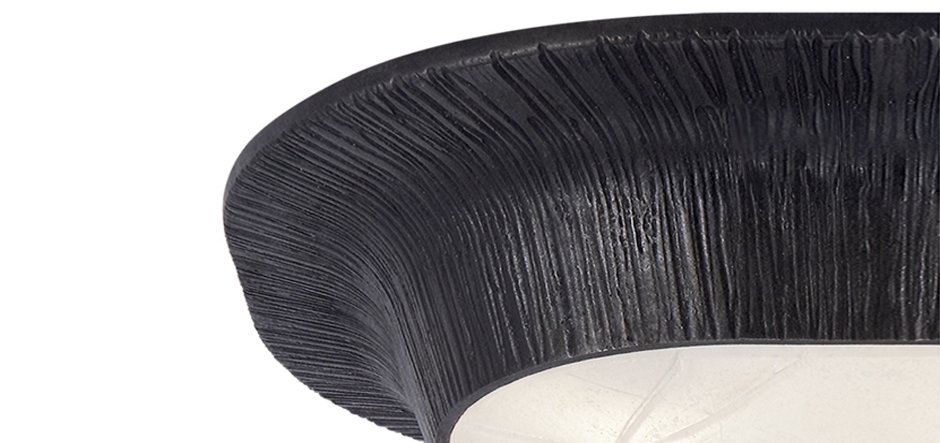 Потолочный светильник Utopia Round Sconce Black