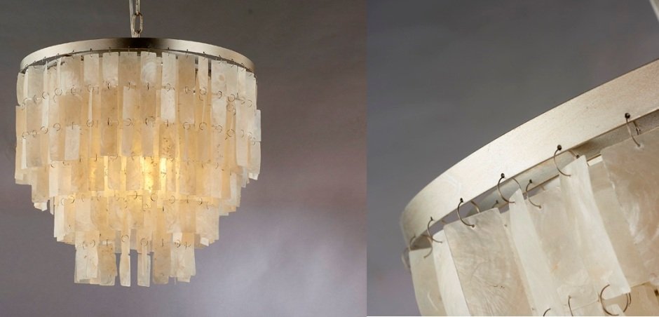 Люстра Shell Square Pendant