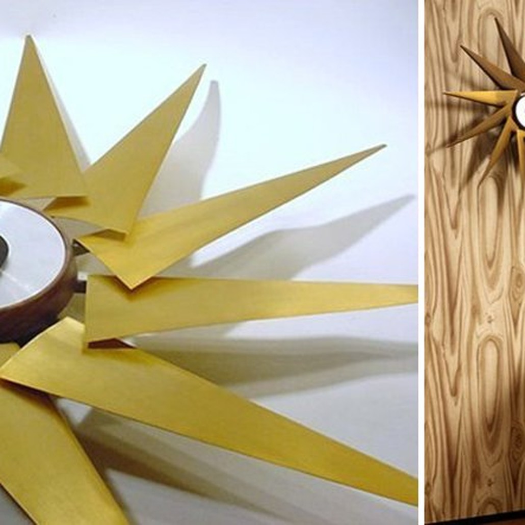 Часы George Nelson Turbine Clock