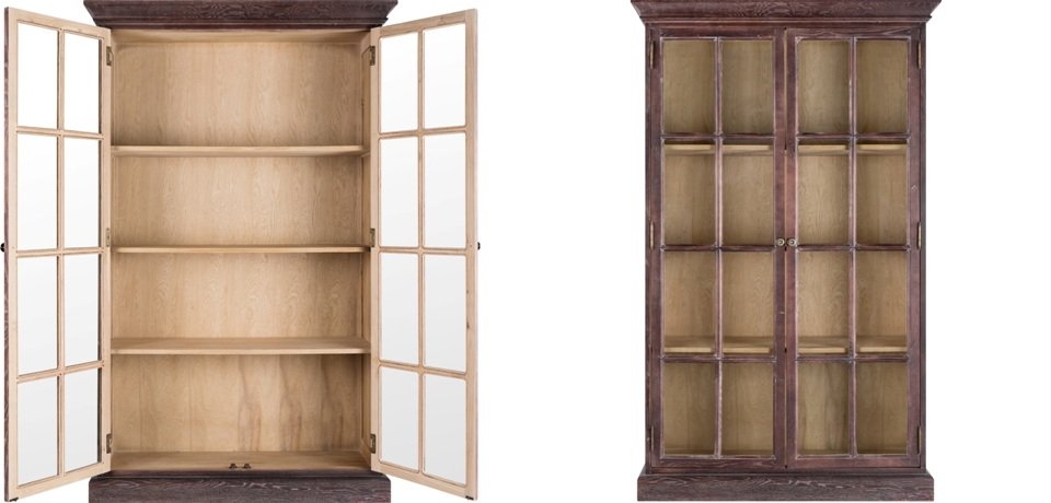 Шкаф-витрина French brown