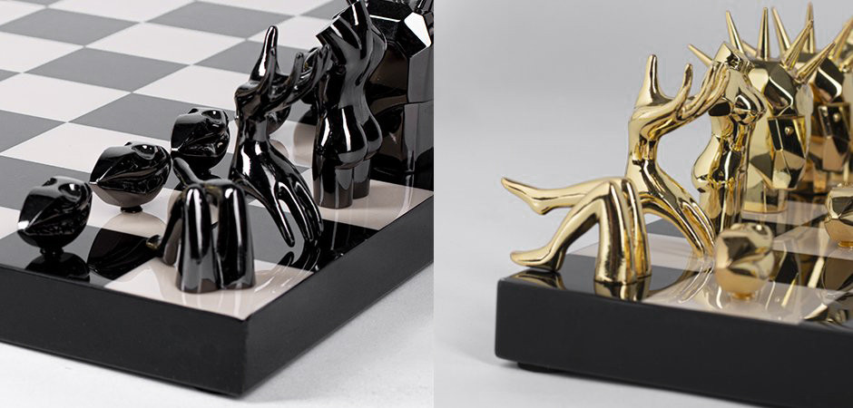 Шахматы Kelly Wearstler Dichotomy Chess Set