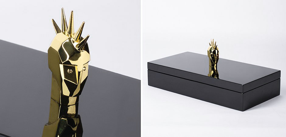 Шкатулка HEAD TRIP SCULPTURE  BOX