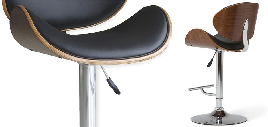 Барный стул Lounge Bar Stool черный