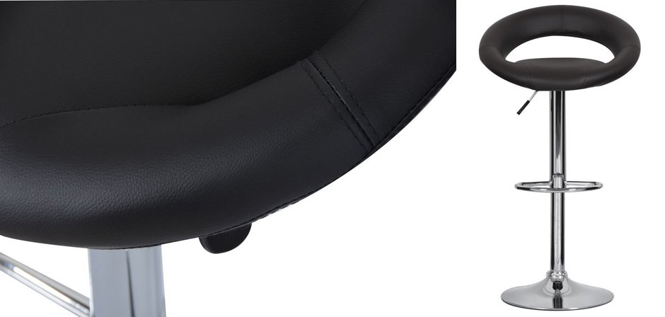 Барный стул Ring black