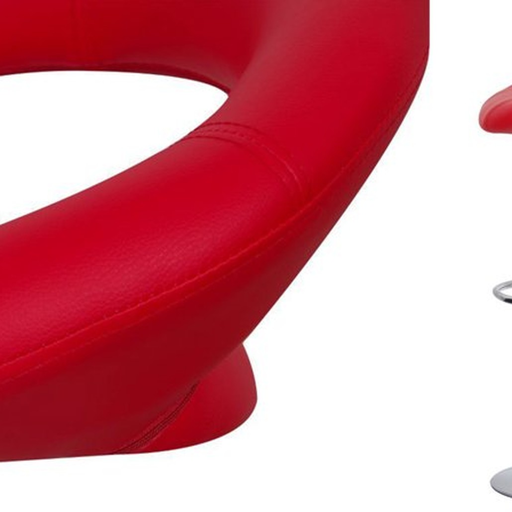 Барный стул Ring Dark Red