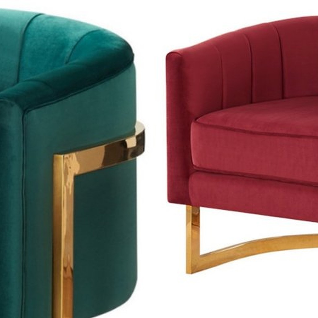 Кресло Accent Velvet chair