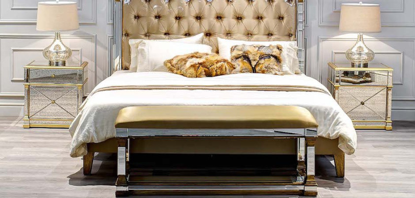 Банкетка Mirrored