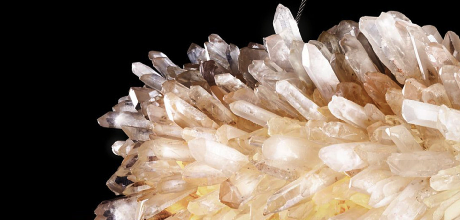 Люстра QUARTZ CRYSTAL Лампа-Шар из кристаллов кварца