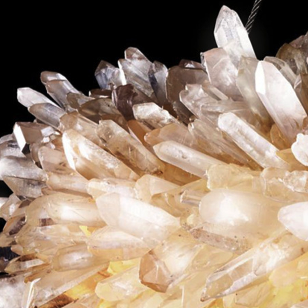 Люстра QUARTZ CRYSTAL Люстра из кристаллов кварца