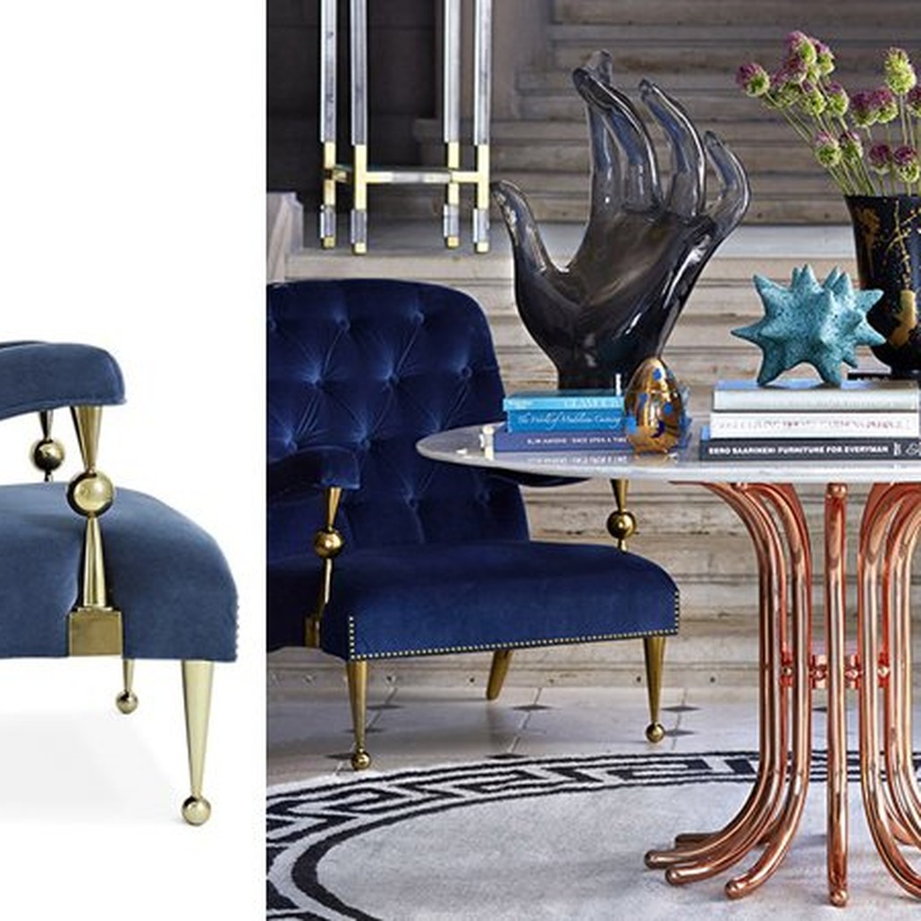 Кресло Jonathan Adler Caracas Chair