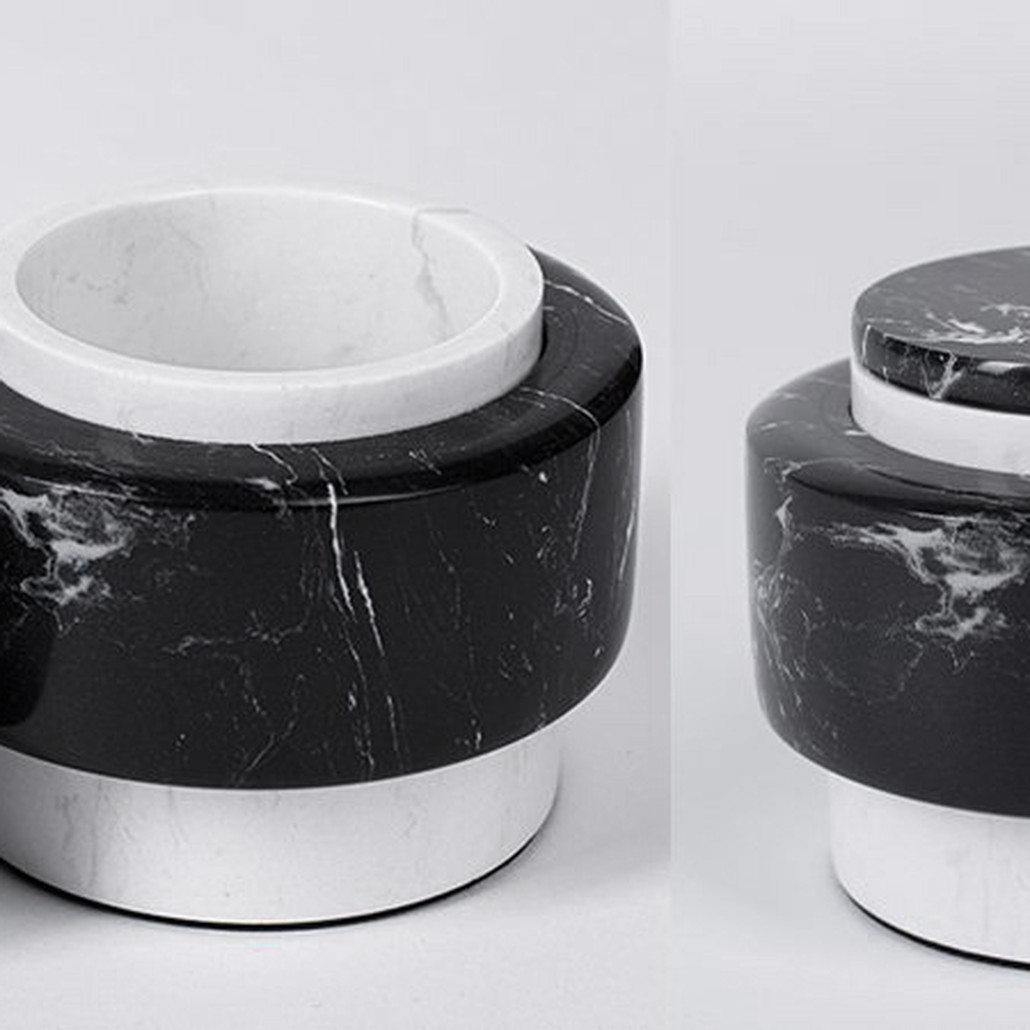 Шкатулка Kelly Wearstler SMALL MELANGE JAR