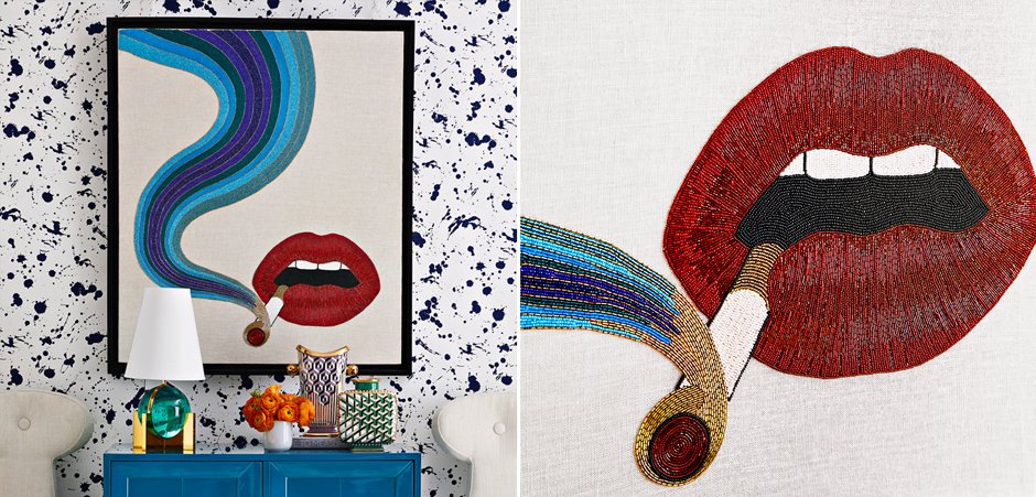 Smolder Beaded Wall Art панно из бисера