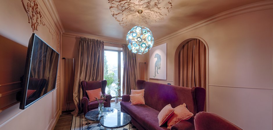 Люстра BRANQUINHO CHANDELIER AGATE blue