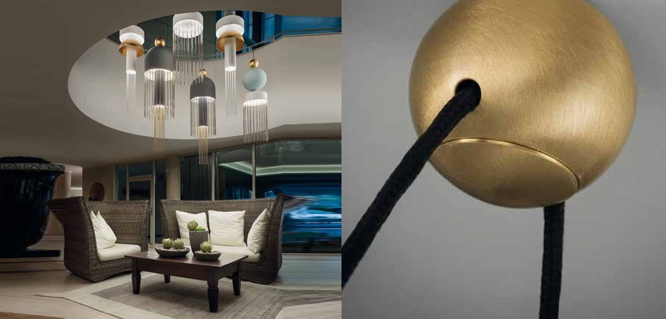 Подвесной светильник Masiero Nappe