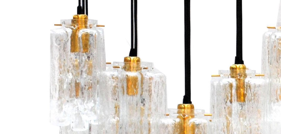 Люстра Carved Crystal Suspension Lamp