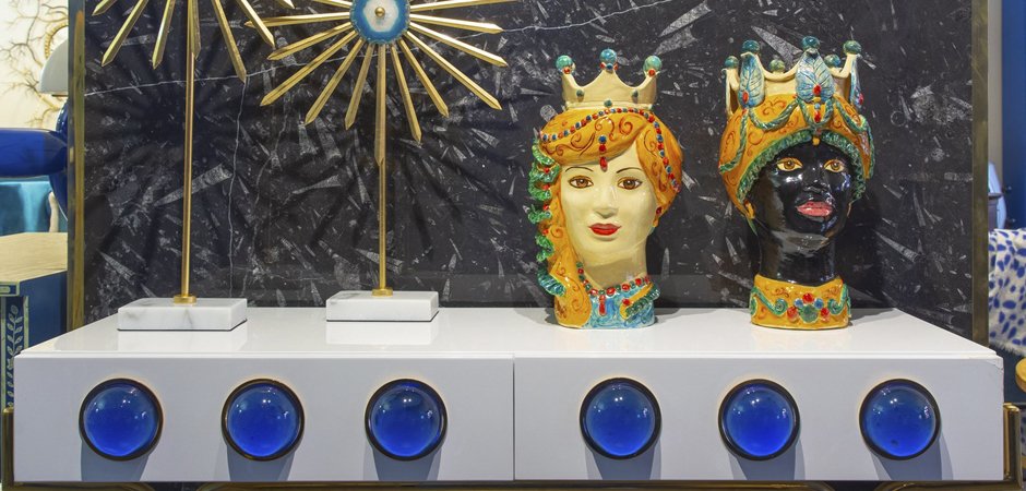 Ваза SICILY & MORE MULTICOLOR QUEEN