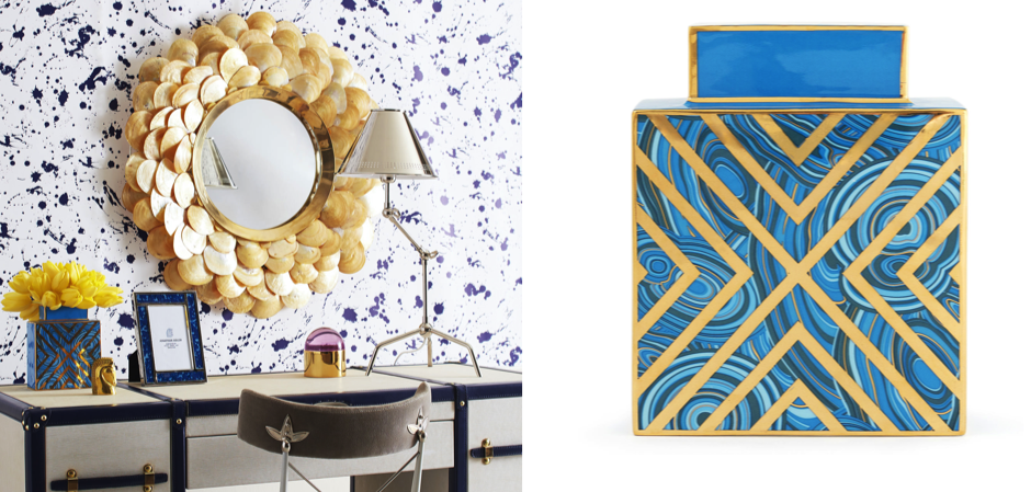 Jonathan Adler MALACHITE X VASE