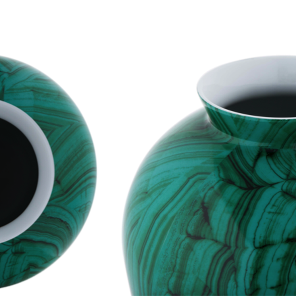 Ваза Malachite Vase barrel