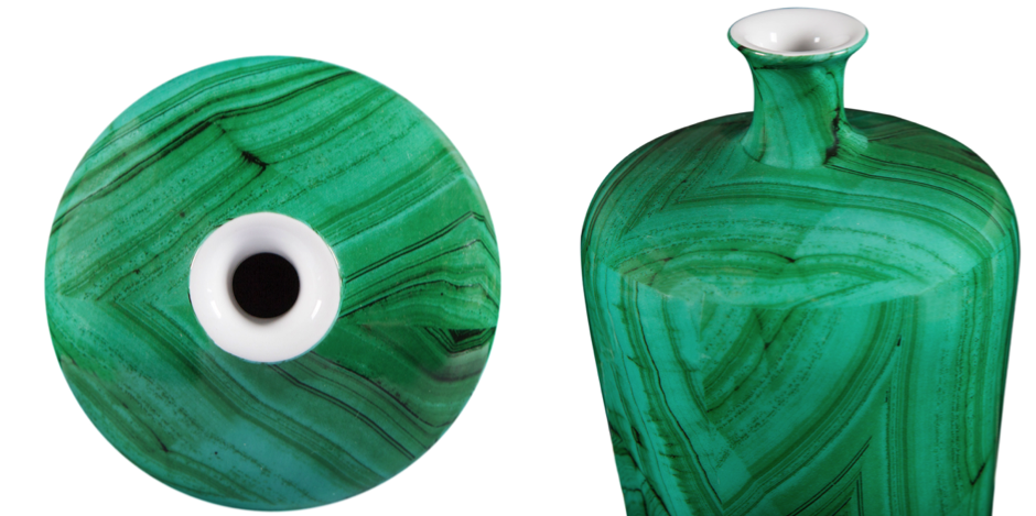 Ваза Malachite Vase flask
