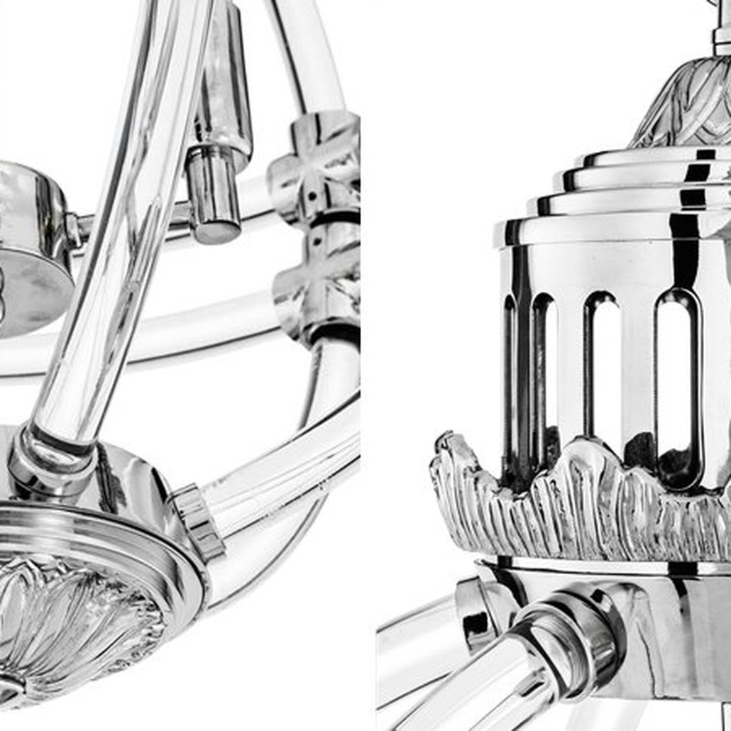 Люстра Eichholtz Chandelier Impero Silver