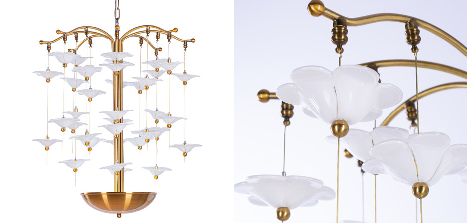 Люстра Leighton Medium Cascading Chandelier