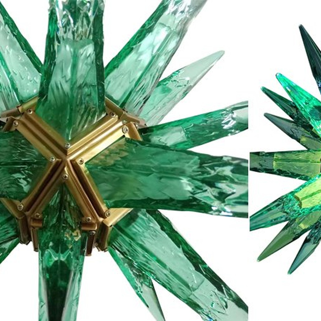 Люстра Chandelier Star Turquoise