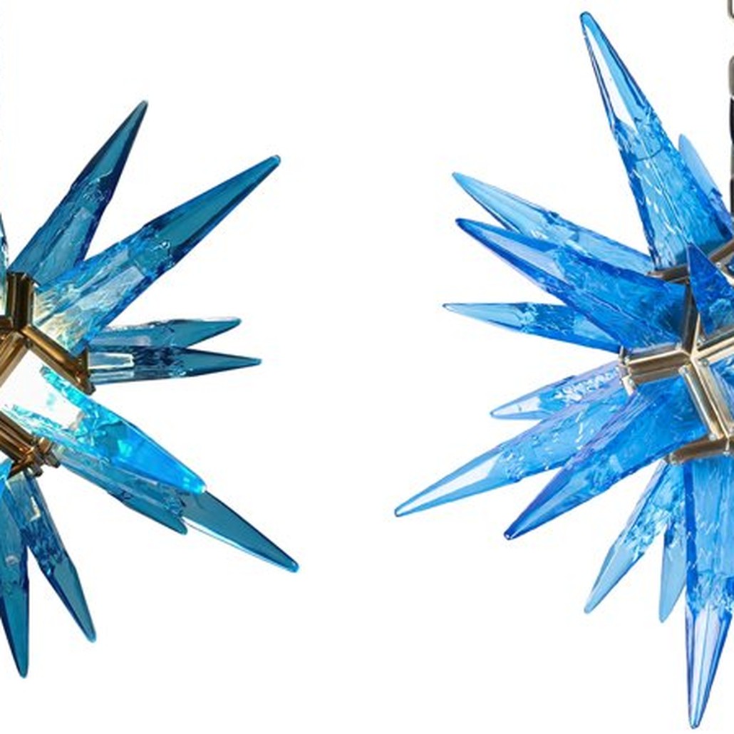 Люстра Chandelier Star Blue