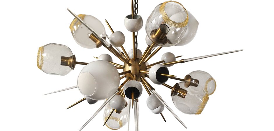 Люстра White explosion