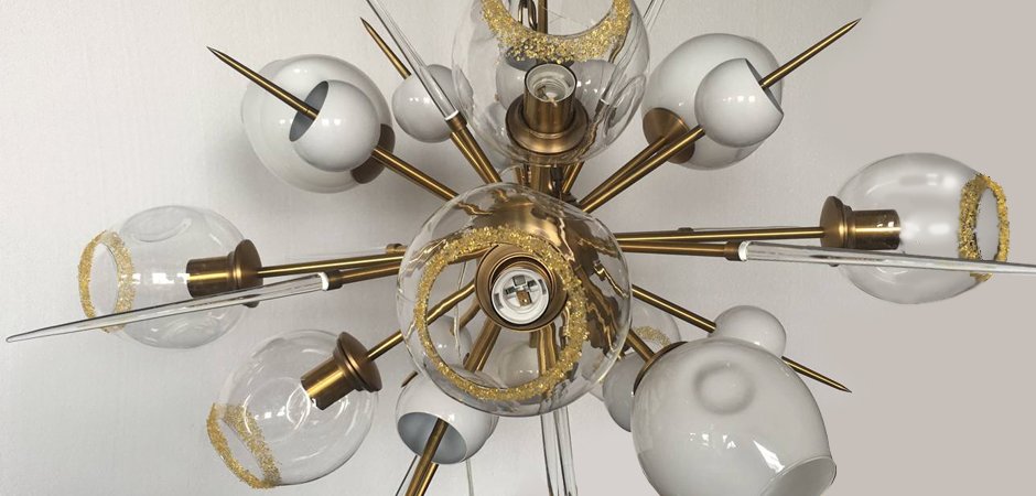 Люстра White explosion