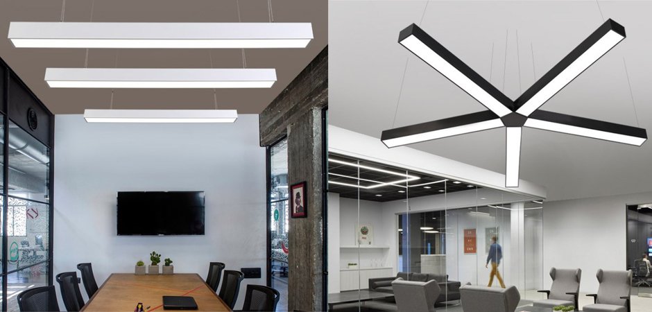 Люстра Led line pendant lamp
