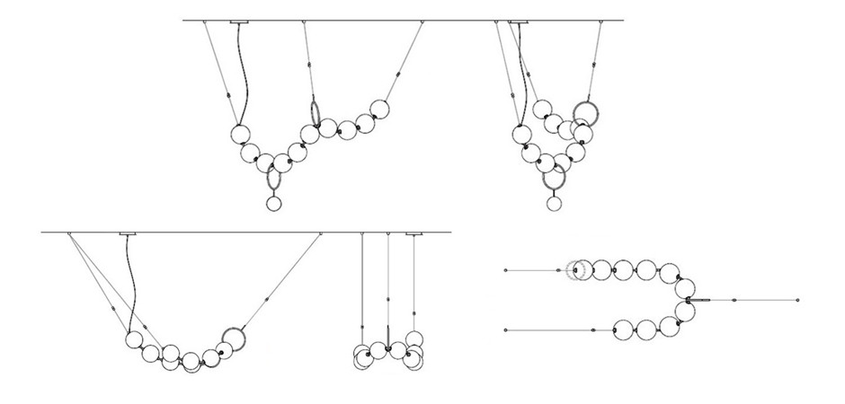 Люстра Larose Guyon COCO CHANDELIER modular