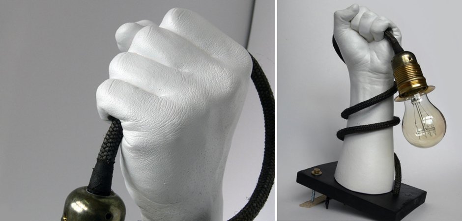 Бра Arm Sculpture Wall lamp