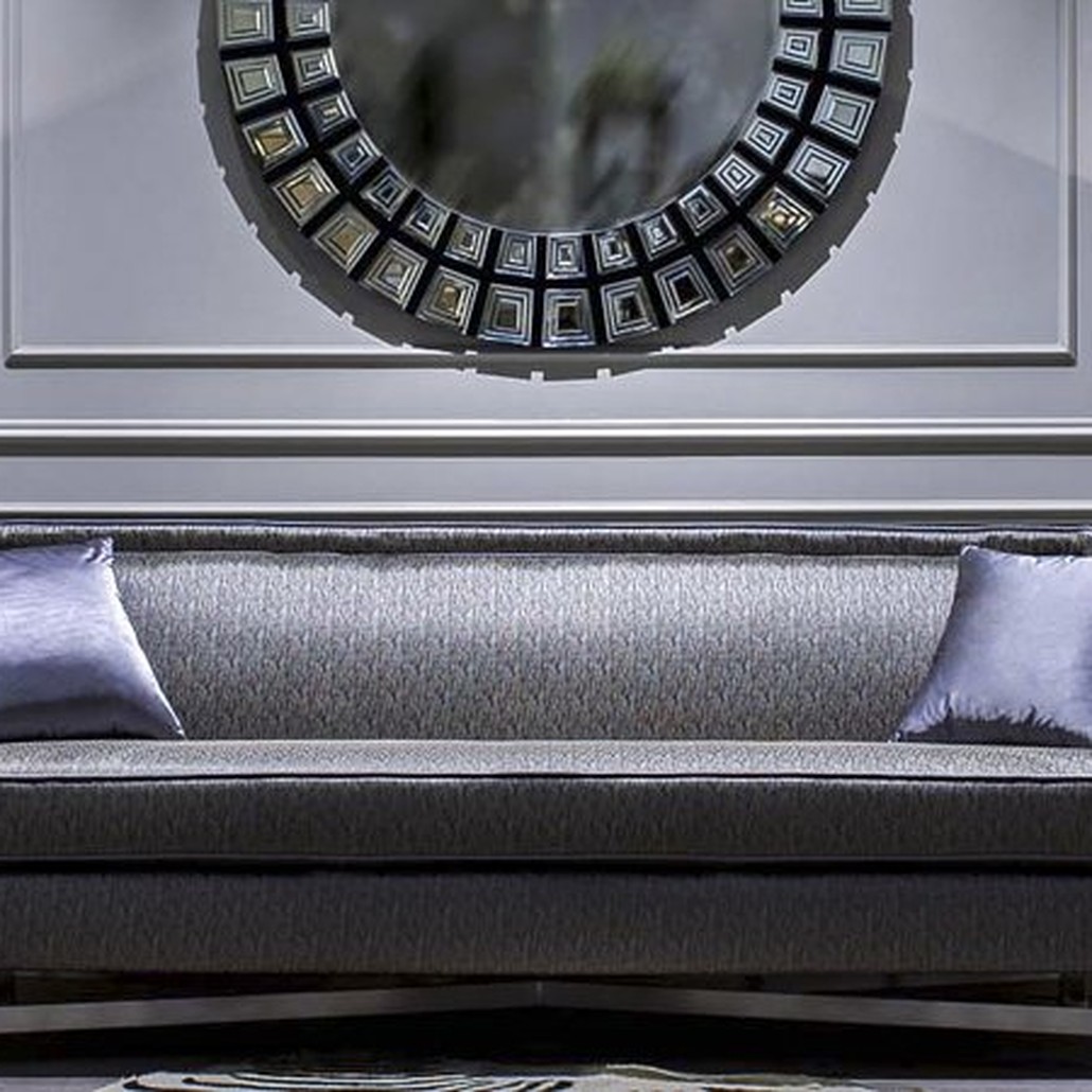 Приставной стол Serene Furnishing Chrome Marble Top Side Table