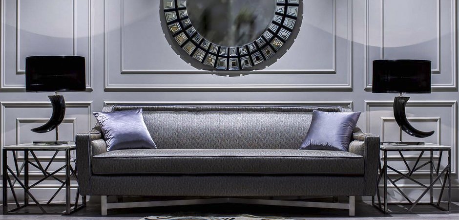 Приставной стол Serene Furnishing Chrome Marble Top Side Table