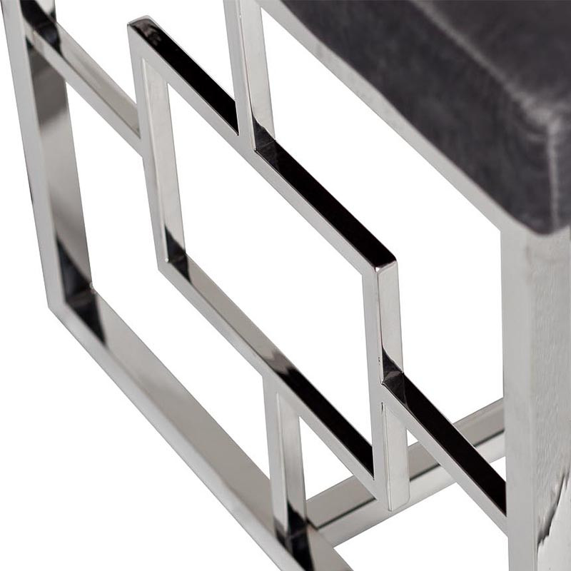 Банкетка Neoclassic Ornament Silver