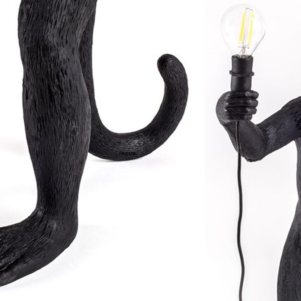 Настольная лампа SELETTI MONKEY LAMP STANDING VERSION