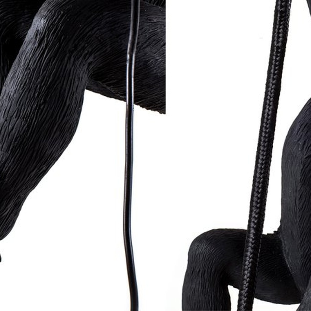 Подвесной светильник SELETTI MONKEY LAMP CEILING VERSION Black