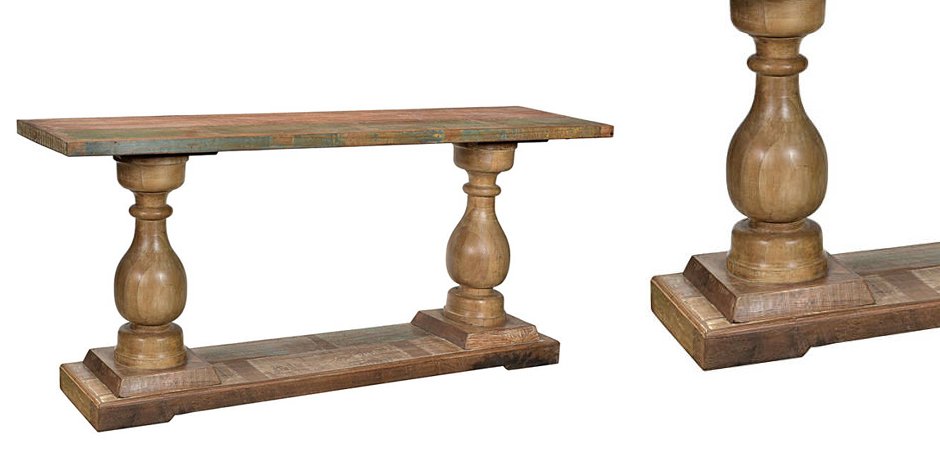 Консоль из тика Trestle